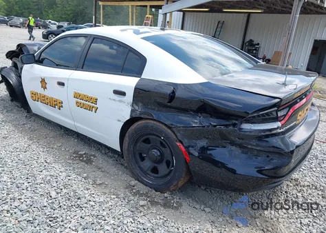 2023 Dodge Charger Police Rwd from USA, damaged, VIN 2C3CDXAT6PH532510